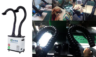 电路板焊接烟雾处理与网络工程中的清理方法